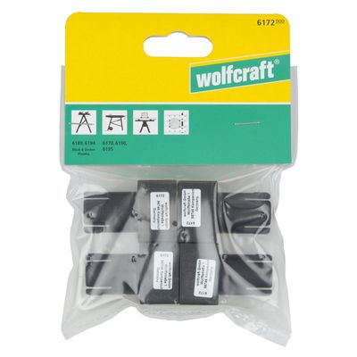 Wolfcraft 6172000 4 klembekken voor opspantafels en werkbanken