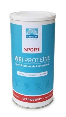 Wei proteine concentraat sport aardbei Wei proteine concentraat sport aardbei