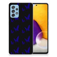 Samsung Galaxy A72 TPU bumper Vlinder Patroon - thumbnail