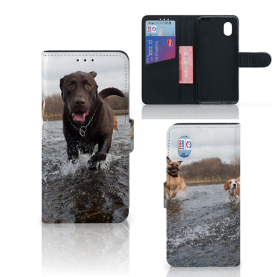 Alcatel 1B (2020) Telefoonhoesje met Pasjes Honden Labrador Alcatel 1B (2020) Telefoonhoesje met Pasjes Honden Labrador