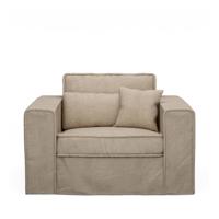 Rivièra Maison Loveseat 'Metropolis' Cotton, kleur Naturel
