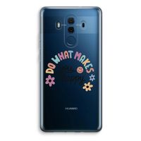 Happy days: Huawei Mate 10 Pro Transparant Hoesje - thumbnail