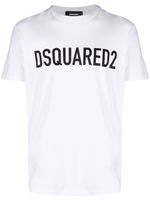 DSQUARED2 t-shirt à logo imprimé - Blanc