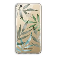 Tropical watercolor leaves: Huawei Ascend P8 Lite (2017) Transparant Hoesje - thumbnail