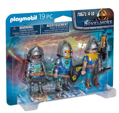 Playmobil Novelmore 70671 Set van 3 Novelmore Ritter