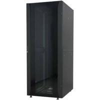 Intellinet 19 Netzwerkschrank Premium Line 32HE 1589x600x800mm Flatp. Traglast 2000kg grau 19inch-patchkast (b x h x d) 600 x 1589 x 800 mm 32 HE Grijs - thumbnail