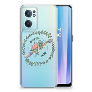 OnePlus Nord CE 2 5G Telefoonhoesje met Naam Boho Dreams