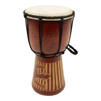 Djembe Houtsnijwerk Hagedis (14 cm)