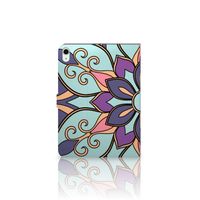 iPad Air (2020/2022) 10.9 inch Tablet Cover Purple Flower - thumbnail