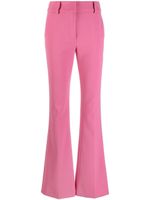 Boutique Moschino pantalon de tailleur à coupe évasée - Rose