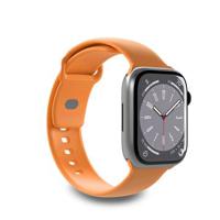 Apple Watch Series 9/8/SE (2022)/7/SE/6/5/4/3/2/1 Puro Icon Siliconen Band - 41mm/40mm/38mm - Oranje - thumbnail