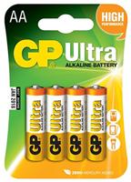 GP Alkaline batterijen (AA, Mignon, LR 06, 1,5 V), 4 stuks