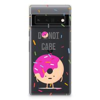 Google Pixel 6 Pro Siliconen Case Donut Roze