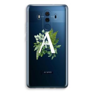 Green Brush: Huawei Mate 10 Pro Transparant Hoesje