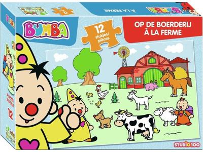 Studio 100 MEBU00003970 puzzel Legpuzzel 12 stuk(s)