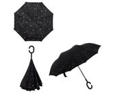 Omkeerbare paraplu in 14 designs