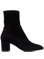 Stuart Weitzman bottines en daim 65 mm - Noir