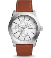 Horlogeband Fossil BQ2335 Leder Bruin 24mm - thumbnail