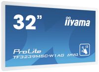 iiyama ProLite TF3239MSC-W1AG computer monitor 80 cm (31.5") 1920 x 1080 Pixels Full HD LED Touchscreen Multi-gebruiker Wit - thumbnail