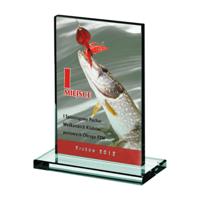 Viking Choice  Luxorjet Trofee van gekleurd glas Luxorjet Trofee van gekleurd glas Luxorjet Trofee van gekleurd glas