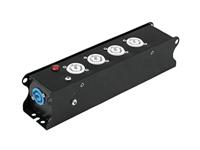 EUROLITE SAB-42X Stroomverdeler | Roadgeschikte stroomverdeler met P-Con in- en uitgang