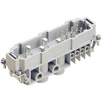 Harting 09 38 012 2601 Stekker inzetstuk Han® Com 4 + 8 + PE Schroeven 1 stuk(s) - thumbnail