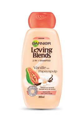 Garnier Loving Blends Vanille en Papayapulp 2 in 1 Shampoo - 300 ml - Shampoo