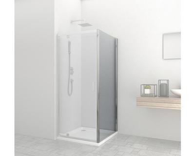 Badstuber Elite douche zijwand 80x195cm chroom Badstuber Elite douche zijwand 80x195cm chroom