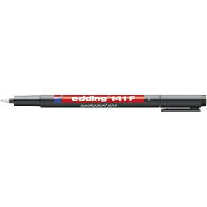 Edding Foliestift 141 F permanent pen 4-141001 Zwart