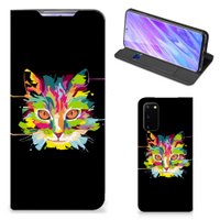 Samsung Galaxy S20 Magnet Case Cat Color - thumbnail