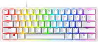 Razer Huntsman Mini (rode schakelaar) - Compact 60% gaming toetsenbord (Lineaire optische schakelaars, Doubleshot PBT Keycaps, Afneembare USB-C kabel) QWERTY US-Layout | Mercury White