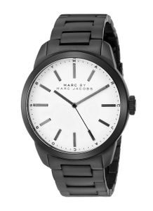 Horlogeband Marc by Marc Jacobs MBM5089 Staal Zwart 22mm