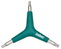 IceToolz Y-stersleutel T25-T30-T40 11 x 10 cm groen