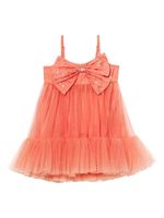 Tutu Du Monde robe en tulle Bébé Simply Pink à détail de nœud - Orange