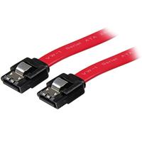 StarTech.com 45 cm vastklikkende SATA-kabel - S-ATA aansluitkabel - vrouwelijk/vrouwelijk