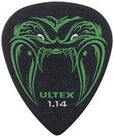 Jim Dunlop Ph112T1.14 Ultex zwarte hoektand 1,14 mm, tin