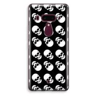 Musketon Skulls: HTC U12+ Transparant Hoesje