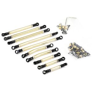 Fastrax 1/24 Steel Suspension Rods Set - Axial SCX24 JT Gladiator