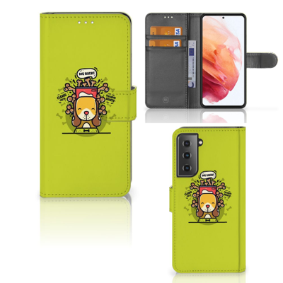 Samsung Galaxy S21 Leuk Hoesje Doggy Biscuit