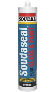 Soudal Soudaseal Glass & Paint | Beglazingskit | Zwart | 290 ml - 155364