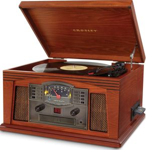 Crosley Lancaster - Entertainment Center - Paprika Kleur