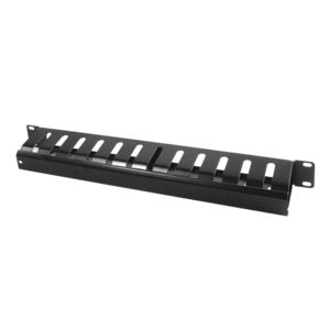 LogiLink ORCC01B 19 inch Kabelvoering voor patchkast 1 HE Zwart