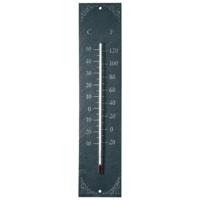 Binnen/buiten thermometer van leisteen - 45 cm - Buitenthermometers   - - thumbnail