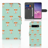 Samsung Galaxy S10 Telefoonhoesje met Pasjes Pups - thumbnail