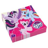 Servetten My Little Pony Roze - 20 stuks - thumbnail