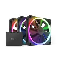 NZXT F120 RGB Triple Pack Computer behuizing Ventilator 12 cm Zwart 3 stuk(s) - thumbnail