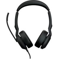 Jabra Evolve2 50 Headset Bedraad Hoofdband Kantoor/callcenter USB Type-A Zwart