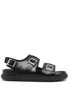 Birkenstock sandales Cannes en cuir - Noir