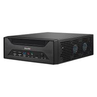 Shuttle XPC slim Barebone XH610 - S1700, Intel H610, 1xDP, 1xHDMI, 1x VGA, 2x COM (RS232), 2x LAN (2.5G and 1G), 1x slim 5.25", 2x 3.5", 2x M.2, 24/7 permanent gebruik - thumbnail