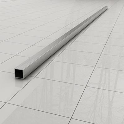 Stabilisatiestang Slim Los 120cm Vierkant RVS-Look